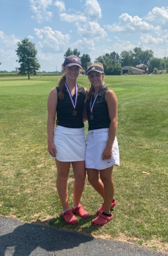 TrojansTv's tweet photo. Great Day for the Lady Trojans, coming away with a victory at the Pirate Invitational.  Susan Thompson led the way, tying the school record with a one under 71. Kylie Rohr also made all tournament team with an 80, followed by Kathryn Secoy (87) a Leah Wright (95).  Great Job! https://t.co/V78d63Q11s