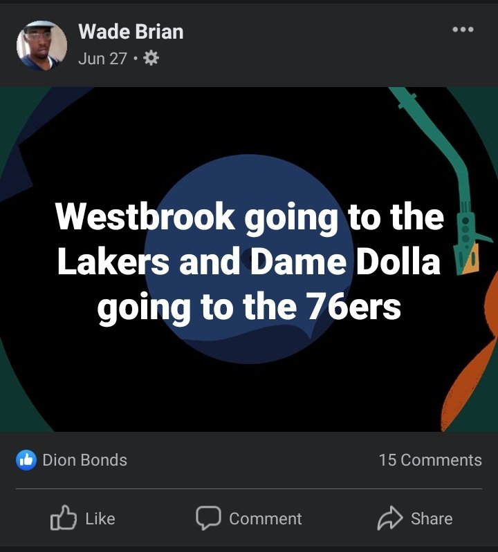 Wadeshadeb's tweet photo. @BR_NBA  @NBA  @SaycheeseDGTL  I called that almost 2months ago 😳 https://t.co/xQWQbJkzno