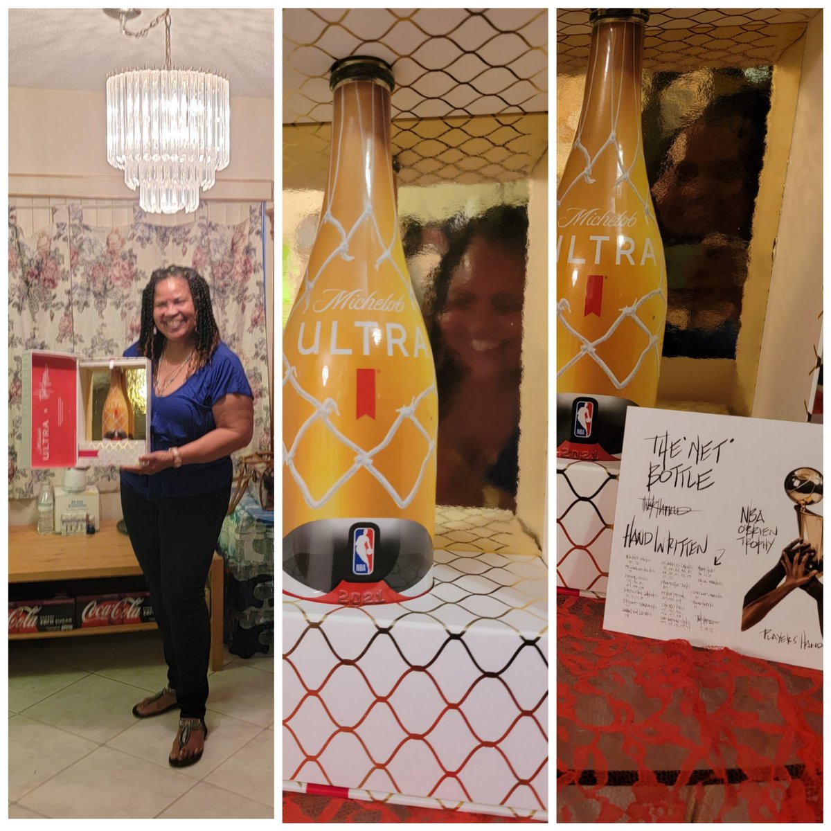 JamOnStella's tweet photo. @MichelobULTRA #giveaway #NBAFinals #NBA #MichelobUltra #sweepstakes #UltraTinkerDrop #BigWin #ThatsGame #X1023 #ThinkerHatfield #JamOnStella
I am the most happiest girl on the planet. I won the Championship Bottle from Michelob Ultra!!!! Yes!!! ThankYou https://t.co/Juo8BPSUyL