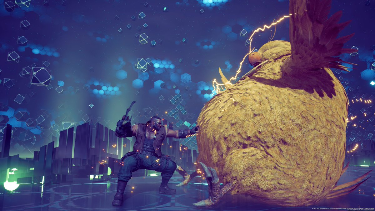 Tickle, tickle.
<a href="/finalfantasyvii/">FINAL FANTASY VII</a> #FF7RContest