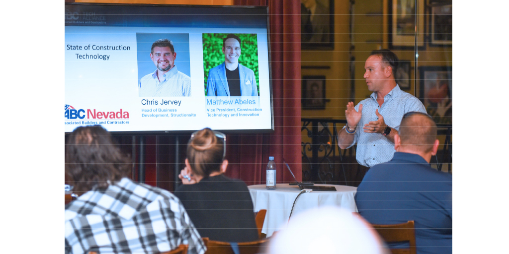 ABC National (@abcnational) on Twitter photo On July 22, <a href="/mattyabeles/">Matthew Abeles</a>, ABC's vice president of construction technology and innovation, spoke at <a href="/ABCNevada/">ABC Nevada Chapter</a> to discuss the state of #ConstructionTechnology. Learn more about construction technology and ABC's Tech Alliance at abc.org/Technology/Tec… #ABCMeritShopProud On July 22, <a href="/mattyabeles/">Matthew Abeles</a>, ABC's vice president of construction technology and innovation, spoke at <a href="/ABCNevada/">ABC Nevada Chapter</a> to discuss the state of #ConstructionTechnology. Learn more about construction technology and ABC's Tech Alliance at abc.org/Technology/Tec… #ABCMeritShopProud