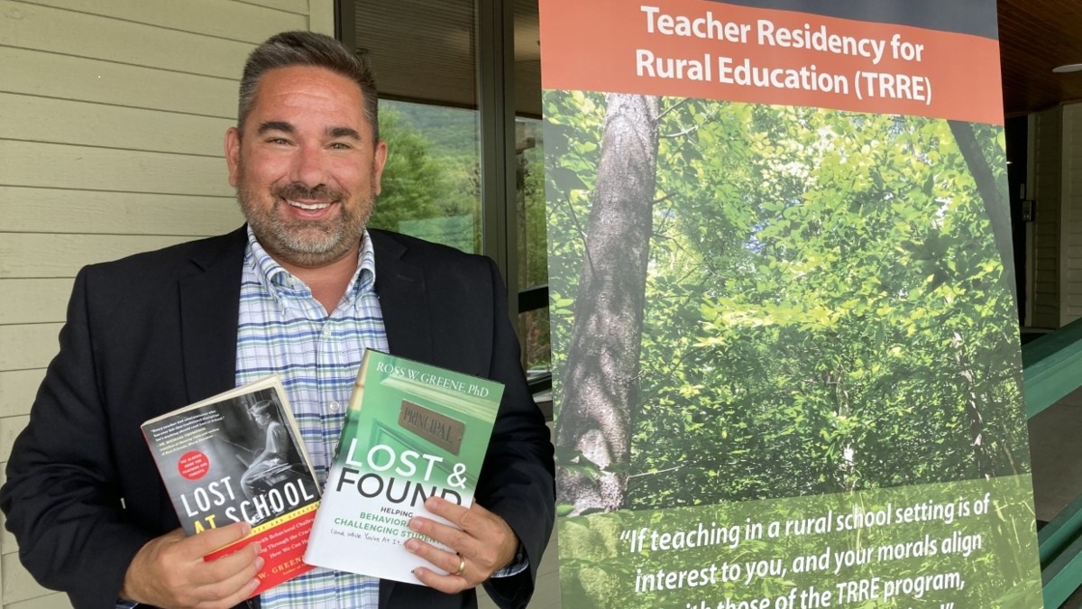 UNH TRRE kicked off its Collaborative for Equitable and Inclusive Practices, an initiative to improve discipline practices with partner districts. Principal Ryan Gleason at Yarmouth Elementary in ME advocates for CPS in schools and shared implementation plans in school settings.