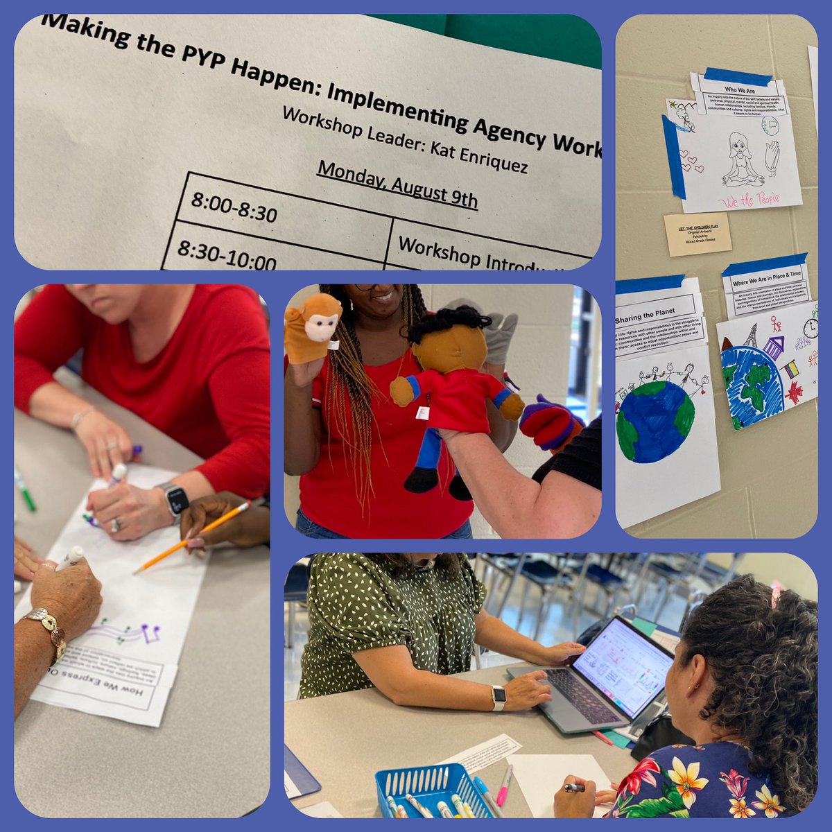 Leading my first <a href="/ibpyp/">IB PYP</a> workshop as an IBEN member! Excited to watch my participants knowledge and passion for the #pyp grow…hopefully!  <a href="/ibsnc/">IBSNC</a>