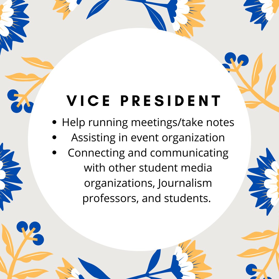 gvsusjc's tweet photo. 💙📢 ATTENTION CURRENT GV STUDENTS 🤍📢 Are you or someone you know looking to gain some leadership experience and have an interest in journalism? If so, DM us to apply for our current e-board positions! All majors and years are welcome to apply. https://t.co/PBBq2Msgyq