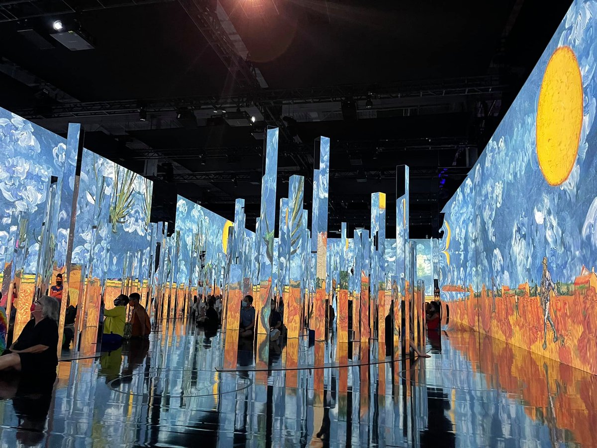 MikeStelljes's tweet photo. @MikeStelljes  experienced his third #VanGogh Exhibit! Sounds like an awesome time...Check out some of the pics!
https://t.co/XEDLU8Bwwm
#vangoghimmersiveexperience #art #artexhibit #insurance #insuranceagent #insuranceagency #contractors #construction #constructionindustry #arts https://t.co/xMxFJHWz3u