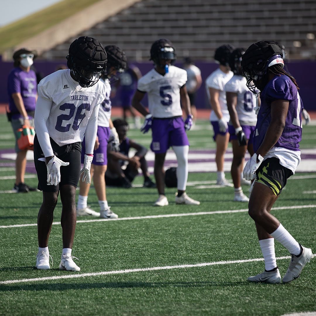 TarletonFB's tweet photo. Shots from our first practice 📸 https://t.co/1QF19VvUWT