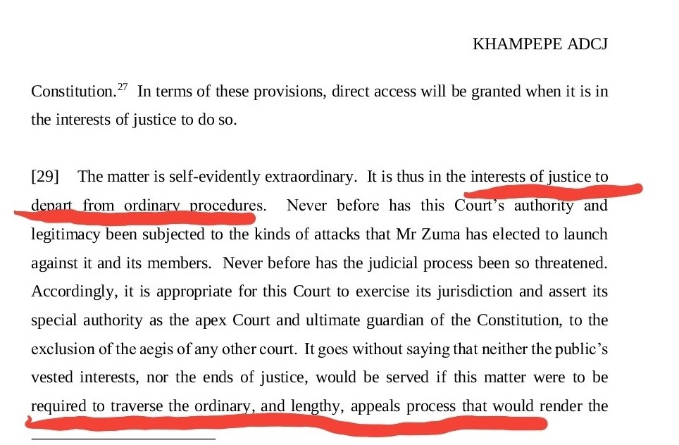 _AfricanSoil's tweet photo. Don't you find it strange that NOT a single so called "legal expert" or journalist has unpacked the Constitutional Court Judgment? 🤔

Its because they KNOW the Constitutional court violated Zuma rights and BROKE THE LAW, they don't want to open a debate to expose the Judges https://t.co/SYw5ycAt7z