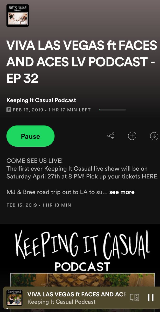 Sending a BIG ol shout to our boy  <a href="/GreenKorean1/">theGREENkorean</a> who lives in Cali, but has so much #Vegas love he has a #podcast bout it @FacesAndAcesLV featured on our Ep 32 Viva Las Vegas...find out why he is our 'Wolf' and we are Pulp Fiction! Xo <a href="/MJRadioDiva/">MJ Keeping It Casual Podcast ™</a> <a href="/BreeMixed/">Brianna Nicole</a>