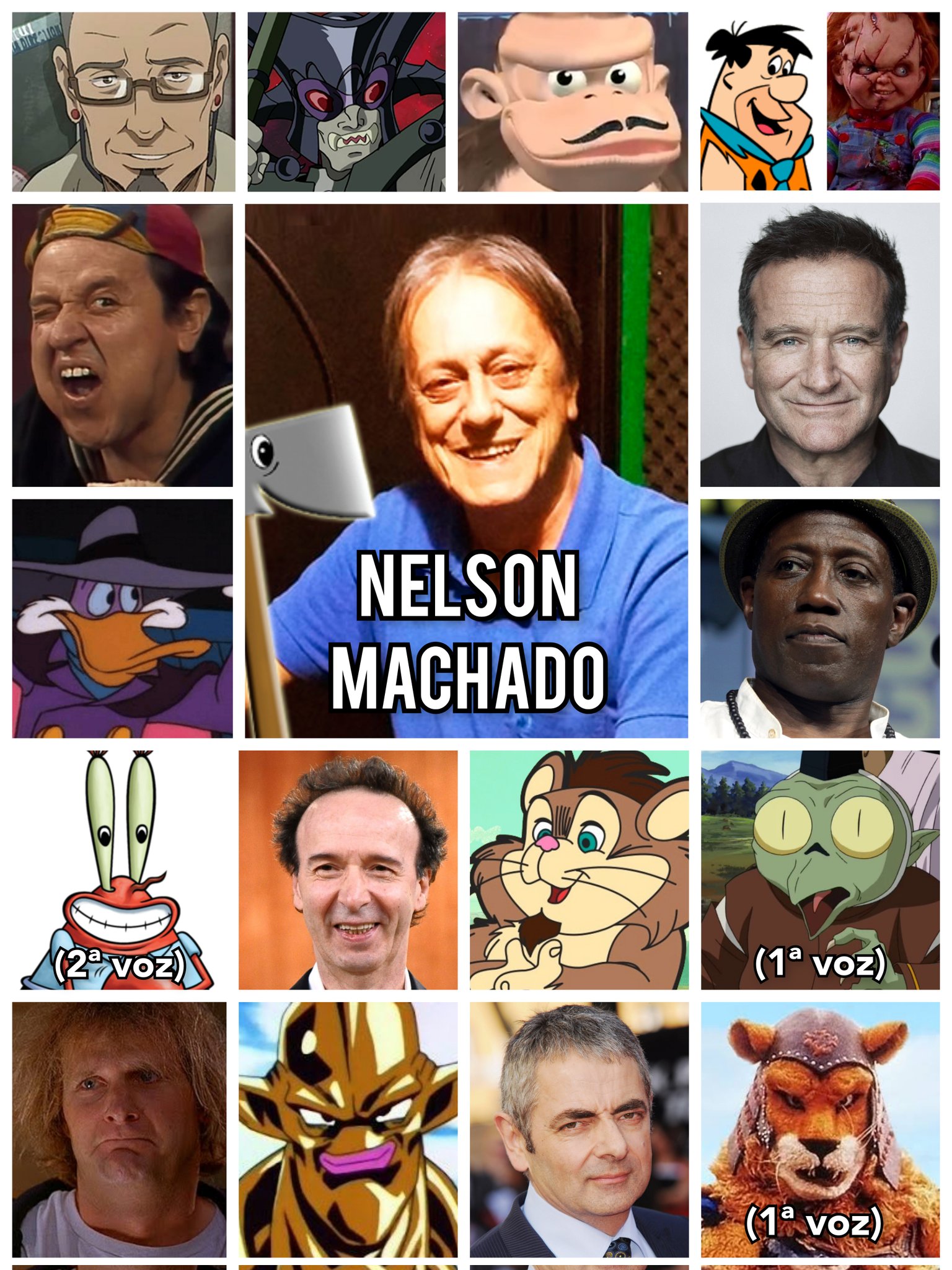 Personagens Com os Mesmos Dubladores! on X: Sem dúvida alguma uma