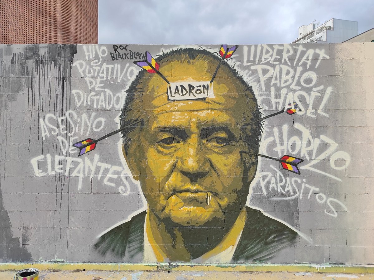 Más de medio año entre barrotes lleva Pablo Hasel mientras Juan Carlos I sigue viviendo a cuerpo de rey y sin ser juzgado por sus delitos en Abu Dhabi