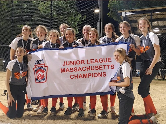 Congratulations to <a href="/Woburn_LL/">Woburn Little League</a> 
 on winning the Little League Junior(14u) Softball State championship taking 2 of 3 against Worcester...
<a href="/RedSoxFund/">Red Sox Foundation</a> <a href="/RedSox/">Red Sox</a> <a href="/Beth_PCA_NE/">Beth O’Neill Maloney, PCA-NE Regional Director</a> <a href="/LittleLeague/">Little League</a>