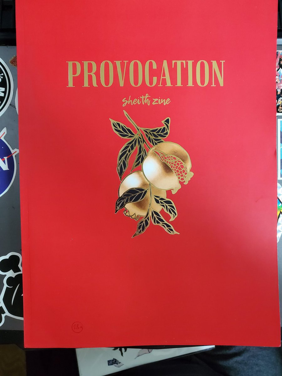 goddessarashi's tweet photo. @provocationzine I got my zine! Thank you. Everything looks amazing. I am so happy. https://t.co/5MjWsUjHPr