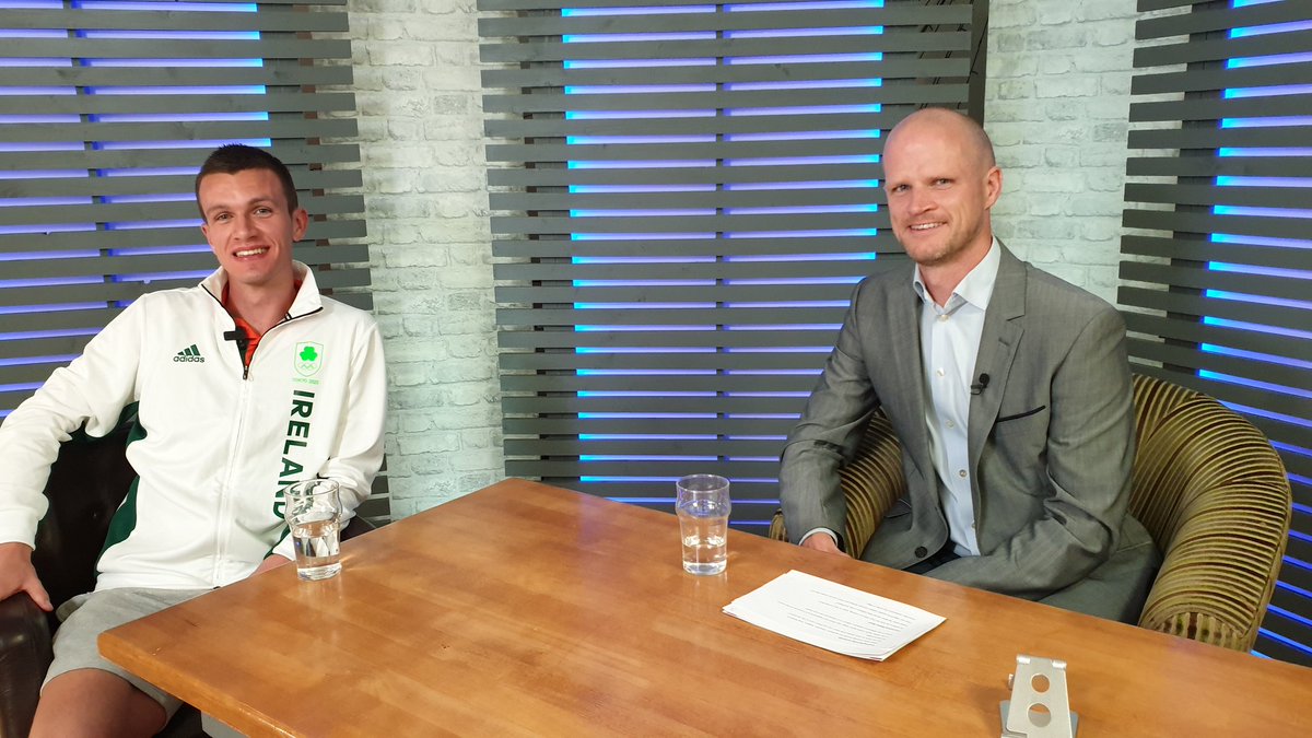 Olympic Special No.2 coming soon thanks to <a href="/itsligo/">ATU Sligo</a>!!

Really enjoyed having a chat with Sligo Sprinter and Olympian, Chris O'Donnell <a href="/cfccod/">Chris</a>

We are very flattered that both he and Mona gave us their time.Both will broadcast in the coming days on our Facebook &amp; YouTube channels.