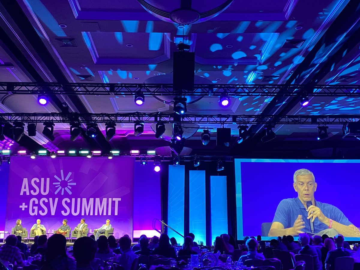 “We need an individual education plan…and an individual life plan for every kid.” ⁦@arneduncan⁩ #asugsv #edchat