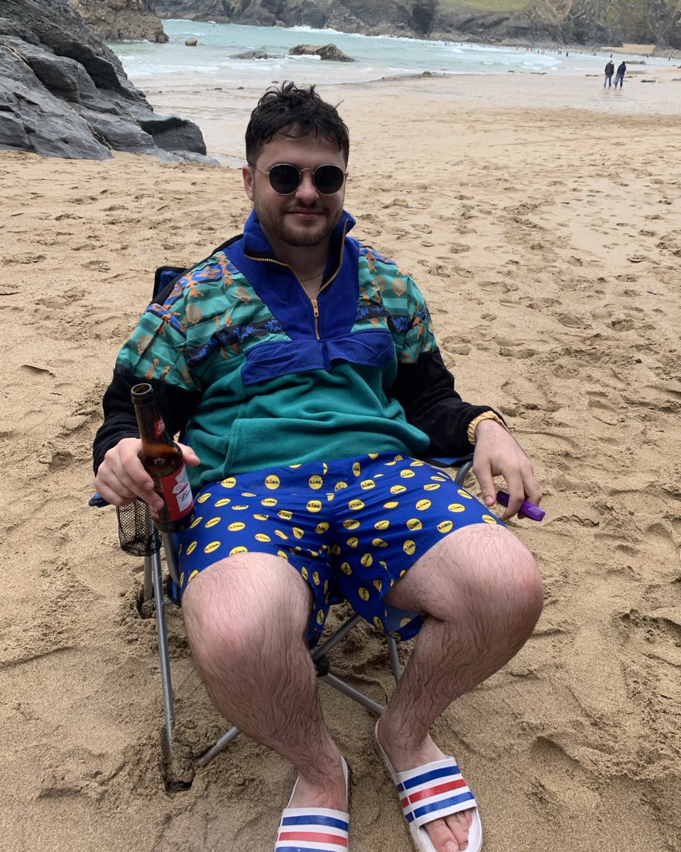 DannyH0ward's tweet photo. @LidlGB this is just the beginning… Lidl on tour. Got any more merch? #boardmasters #LidlFit https://t.co/IpDdpLVAHh
