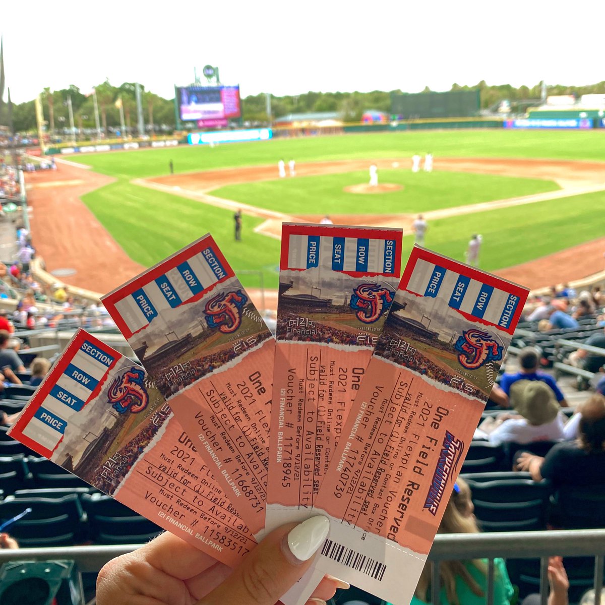 stufftodoinJAX's tweet image. If you love @JaxShrimp 🦐 , then this giveaway is for you! We’ve teamed up to give 5 winners each 4 tickets 🎫 &amp;amp; hats 🧢 to rep the Shrimp! Just follow us, @JaxShrimp, like &amp;amp; retweet this tweet &amp;amp; you’re entered to win! Ends 8/12/21. Winner announced 8/13/21. ⚾️