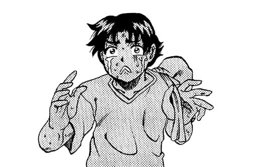 Making his way up to the balcony, he inhaled in before sweat drops comically started rushing down his features. 

“Ah.. we-we’re a bit high up, aren’t we sensei? Are you sure about this?”