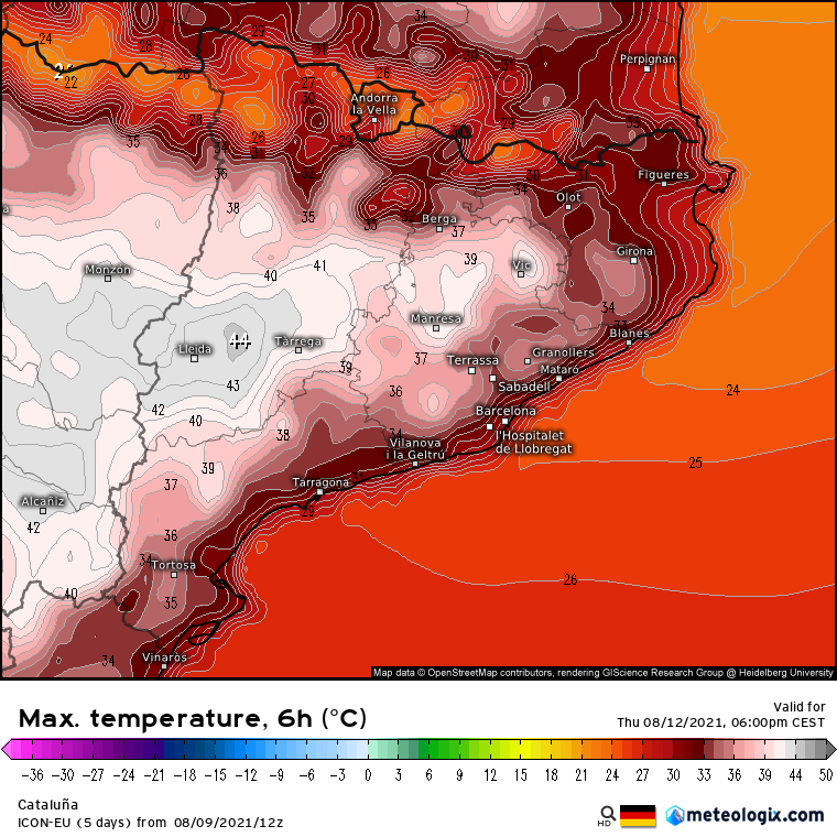 P4Estacions's tweet photo. Setmana que pot ser molt i molt complicada amb els incendis 🔥

Es compliran els perillosos 30/30/30 durant diversos dies, temperatures de més 30 graus + humitats inferiors al 30% + vents de més de 30 km/h ⚠️

El dia que més preocupa és el dijous

Situació de risc  E X T R E M 🚨 https://t.co/Zl707k1p2W