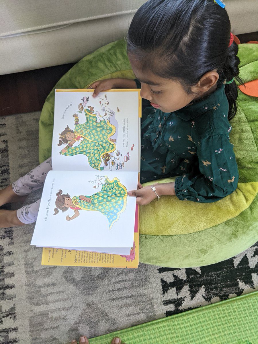 Writing for kids isn’t about starred reviews, awards, or bestseller lists. It’s about this ⬇️.  #howtowearasari <a href="/jlewvriethoff/">Joanne Lew-Vriethoff</a> <a href="/versifybooks/">Versify Books</a>