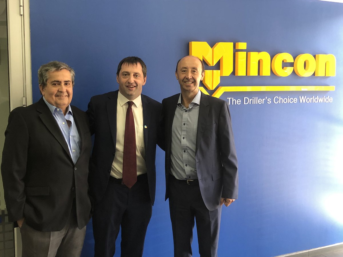 Overnight this evening in Copiapó in the north of Chile, a city famously associated with the rescue of 33 miners in 2010… and recalling the role in that effort of Irish company @MinconGroup, who designed the drill that made the breakthrough.