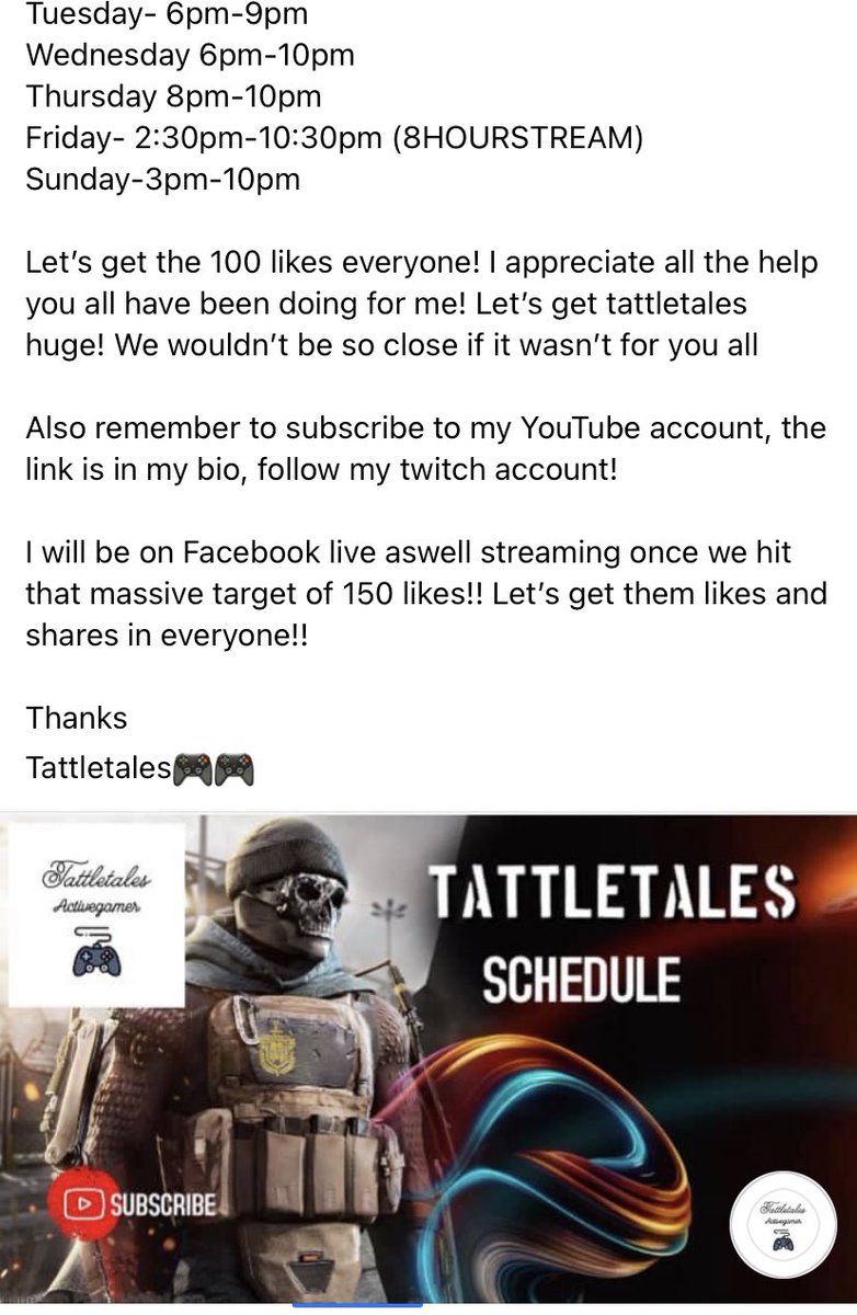 ActiveDavies's tweet photo. #letsgo #share #likefacebook #facebook #cod #streamer #youtuber #twitch #twitchtv #CallofDutyWarzone #gaming #FolloMe #LiveStreaming #twitchstreaming https://t.co/0hLidlQ0Mb