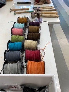 TimeOutGroupNW's tweet photo. Yesterday, we became jewellery makers! 
We made rings, necklaces, bangles and more at @GuildWilmslow 
Have a look at our Facebook to see the finished products 💍

#timeoutgroupnw #wilmslowguild #guildoflifelonglearning #jewellery #jewellerymaking #exciting #creative #skill #love https://t.co/YtC4zXLw9t