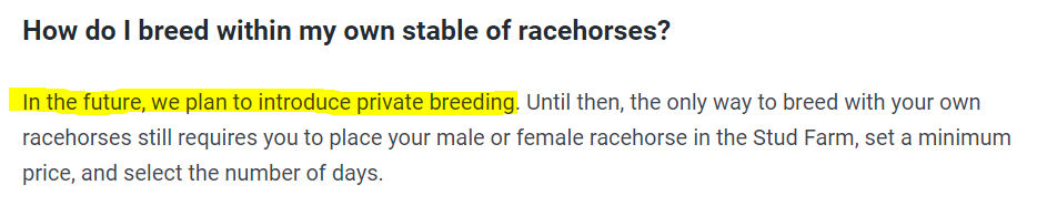 ZedGazette's tweet photo. PSA: private breeding is coming 🍻 @zed_run 

https://t.co/f2bzahYniR https://t.co/w0Fe9dkx9Z