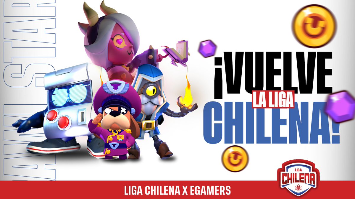Liga Chilena BS (@ligachilenabs) on Twitter photo 📢 #ANUNCIO 🇨🇱
¡Vuelve la Liga Chilena <a href="/BrawlStarsES/">Brawl Stars ES</a>! 🤩
Venimos más que preparados para traer la mejor competencia posible a ustedes. Donde TODOS tendrán la oportunidad de entrar.
¿Quieren saber más? Muestren su apoyo y daremos más información muy pronto 🏆 📢 #ANUNCIO 🇨🇱
¡Vuelve la Liga Chilena <a href="/BrawlStarsES/">Brawl Stars ES</a>! 🤩
Venimos más que preparados para traer la mejor competencia posible a ustedes. Donde TODOS tendrán la oportunidad de entrar.
¿Quieren saber más? Muestren su apoyo y daremos más información muy pronto 🏆