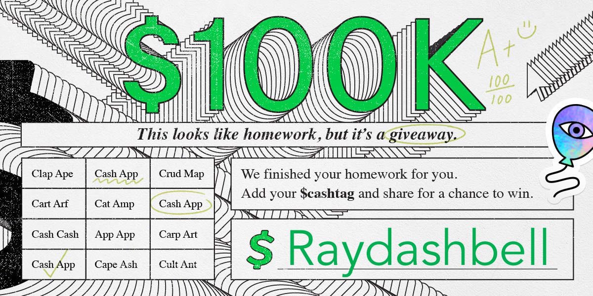 Completed the hw I’m looking for straight A’s this semester ! $raydashbell #CashAppExtraCredit