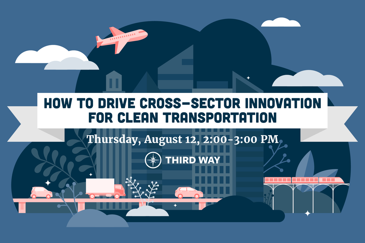 DOECMEI's tweet photo. We need solutions across all modes to #DecarbonizeTransportation and meet our climate targets. On 8/12, join Deputy Assistant Secretary for Sustainable Transportation Michael Berube to discuss clean transportation innovation w/ @ThirdWayTweet 
https://t.co/wgVYdvK8qh https://t.co/gX8eiwZ3Kg