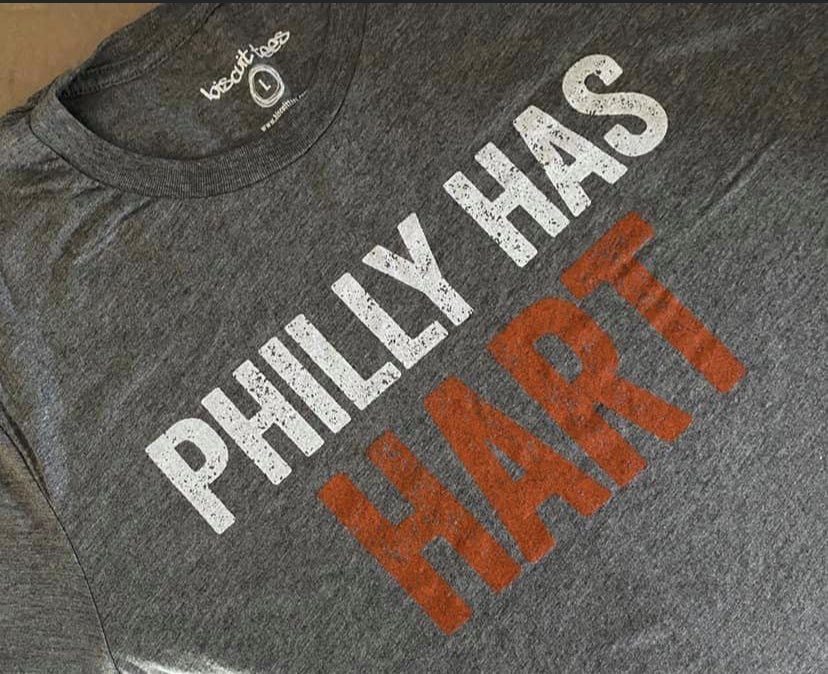 BiscuitTees's tweet photo. ***Gear of the week***
In honor of Carter resigning our Philly Has Hart tees are 30% off this week! Men’s and women’s (women’s are cut slim and runs small).
No promo code needed. #flyers #carter #laurenandgenetoo #philly https://t.co/0NC8Jb5hF6