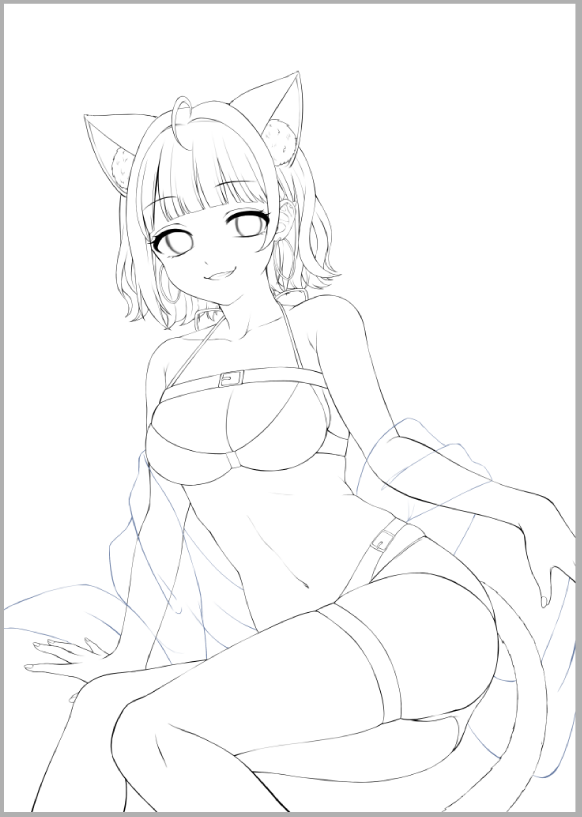 超美麗線画ってわけ 