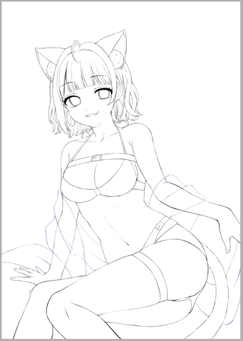 超美麗線画ってわけ 
