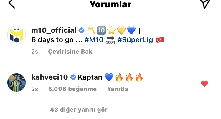 İrfan Can’ın Mesut’un gönderisine yorumu;