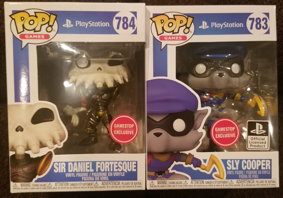 BrianW8513's tweet photo. @Darth_Jawa @Gingerdome81 look who I found!! #FunkoPops #funko #SlyCooper #SirDaniel #PlayStation #collectibles #videogames https://t.co/Bkll99scuC