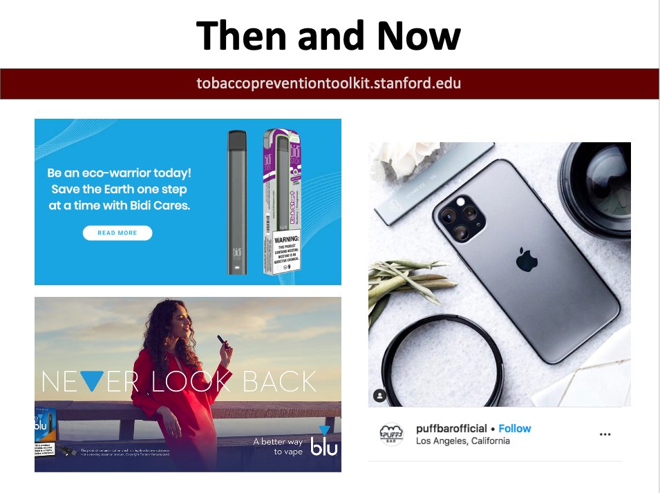 StanfordTPT's tweet image. It's Monday &amp;amp; we are kicking off Week 4 of 7, highlighting an updated PowerPoint our Toolkit team recently published on our website! "A Little History to Set the Stage" is the highlighted PowerPoint of the week. 👇🏼
med.stanford.edu/tobaccoprevent…