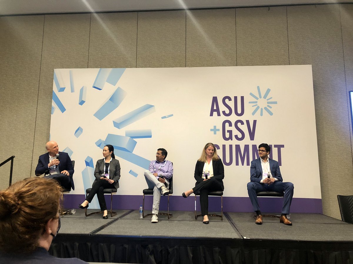 elizabethhubing's tweet image. Next up on my agenda at @asugsvsummit is the Transformational Potential for AI in Education featuring @AdaWoo811 of @Ascend_Learning! #EdTechIowa #asugsvsummit