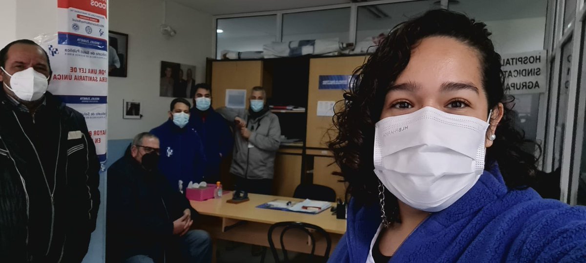 #SSP365 <a href="/OColl4/">Oscar Coll</a> junto <a href="/NestorVerdeSSP/">Nestor Verde SSP</a> visitaron el 🏥🚑Hospital Isidoro Iriarte de Quilmes donde se reunieron con la Delegada <a href="/contreradaniela/">Daniela Contrera</a> y la Comision Interna del <a href="/SindicatoDSalud/">Sindicato de Salud</a> para tratar diferentes problemáticas de dicho nosocomio. Informaron desde #ComiteDeCrisisSSP