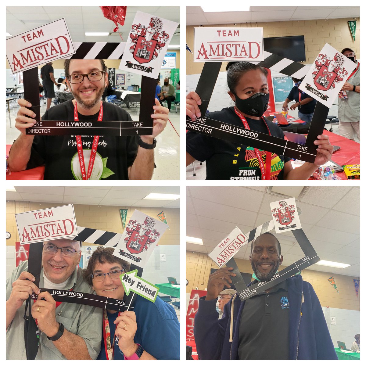 House of Amistad worked hard to get ready for the first day of school! I’m so blessed to teach amongst some of the best teachers in Hillsborough County! <a href="/Grecoms/">Greco Middle School</a> 
#RedTeam #caringcommunicators #teachertwitter