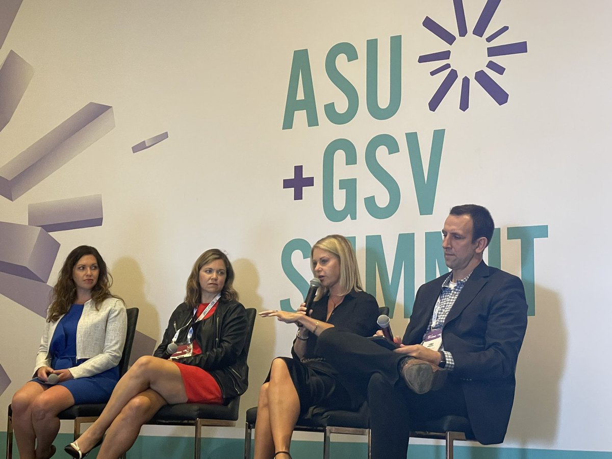“EdTech will never replace a teacher, it should help amplify teaching” - <a href="/CandeeJamie/">.</a> #ASUGSV <a href="/asugsvsummit/">ASU+GSV</a> #educatorfirst @edmentum