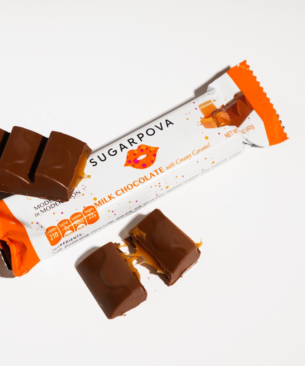 Break, bite, indulge. Our caramel packed truffle bars are here and calling your name 🤤