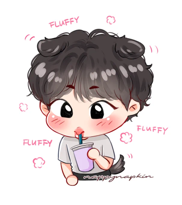 Fluffy Seokjinnie 🥺💕
#btsfanart #bts #jin @BTS_twt 