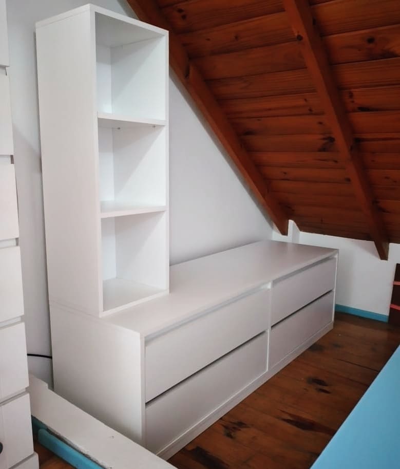 Soy diseñador de interiores y como muchos me quedé sin trabajo así que estoy fabricando muebles modulares para el hogar ,oficina o negocio (muebles de cocina , closets, escritorios, islas comerciales, vitrinas). Se les agradece el Rt.