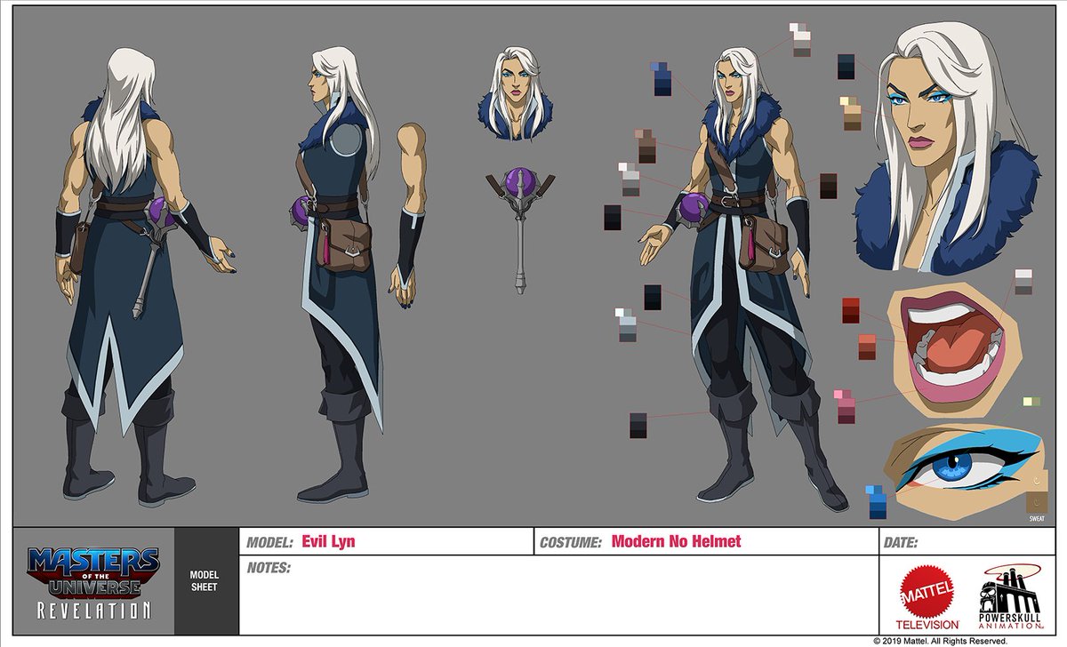 powerhouseanim's tweet photo. #MOTUSpoilers! We return to the Crystal Sea of Eternia in Masters of the Universe: Revelation, where Evil-Lyn lets her hair down, Duncan suits up, & Merman gets a new look. @eddienunezart @PatrickStannard @joyhua @mmmjoos @TOKIBEAST @Mattel @NetflixGeeked #MOTU https://t.co/a580WTYvvU