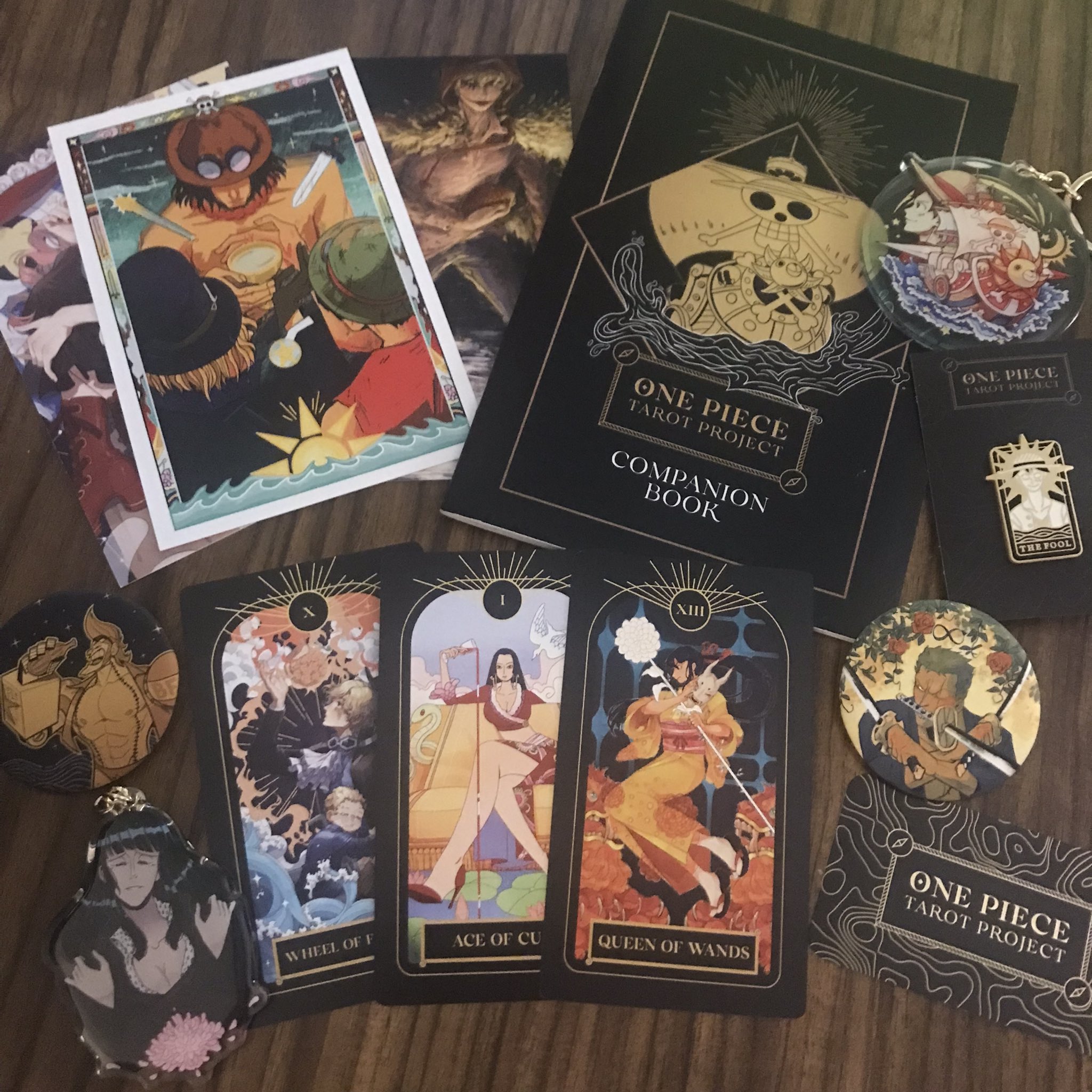 One Piece Tarot Project came in the mail today : r/OnePiece