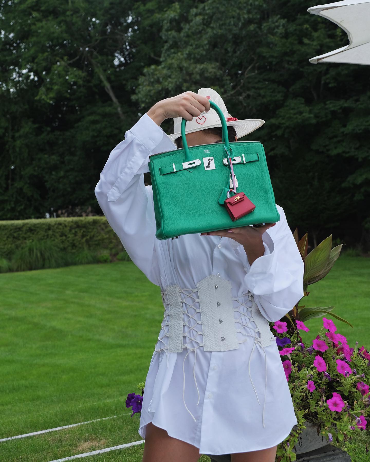 Hermes Birkin 35 Menthe Mint Green Bag