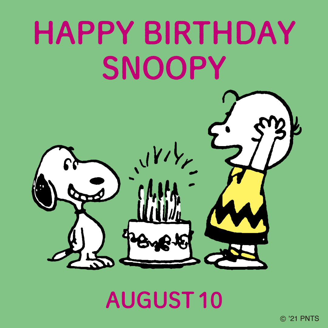 Snoopychocolat Al Twitter 8月10日はスヌーピーの誕生日 みんなで楽しくお祝いしましょう パーティには 甘いスイーツがつきものですね Snoopy Chocolatのチョコレートで スイートなバースデーを スヌーピー ピーナッツ Hbdスヌーピー Snoopy Peanuts