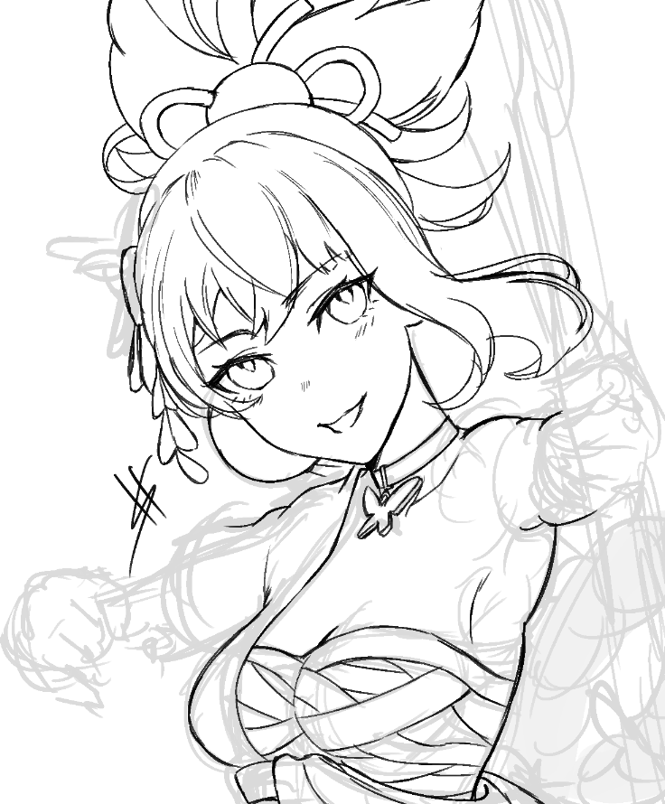 Hmm who dat i wonder...
maybe i'll finish her when the banner finally drops
#Yoimiya #原神 #GenshinImpact