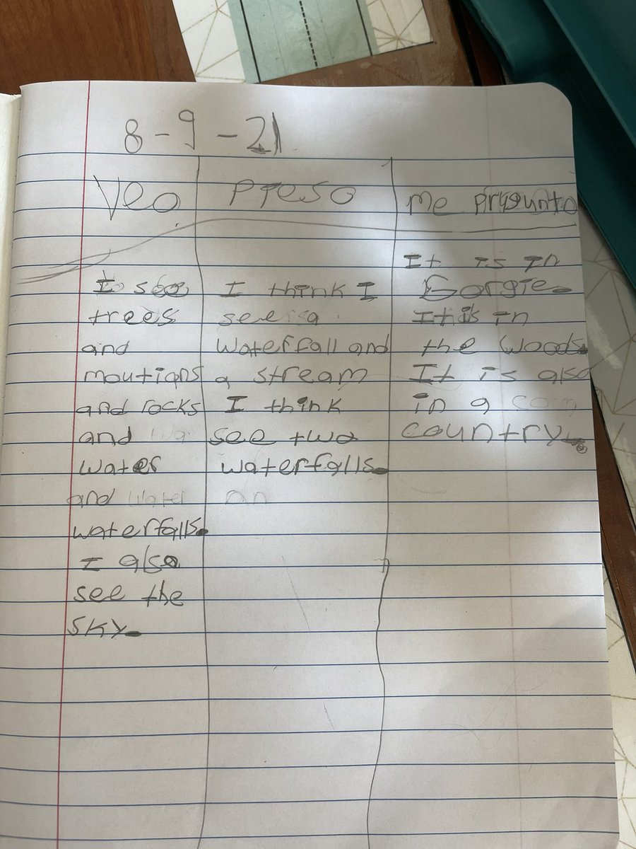 Dr. Tamieka Grizzle (@teamgrizzle2006) on Twitter photo Had a great time modeling visual thinking strategies (VTS) with a phenomenon in @misswatts3rd Kinders learned about VTS, phenomenon and STEAM journals! And <a href="/MsManqueros/">Señorita Manqueros</a> class wrote the VTS in Spanish in her DLI class! What a day🙌🏾!!! <a href="/MabletonES/">MabletonElementary</a> #UltimateLearningExperience Had a great time modeling visual thinking strategies (VTS) with a phenomenon in @misswatts3rd Kinders learned about VTS, phenomenon and STEAM journals! And <a href="/MsManqueros/">Señorita Manqueros</a> class wrote the VTS in Spanish in her DLI class! What a day🙌🏾!!! <a href="/MabletonES/">MabletonElementary</a> #UltimateLearningExperience