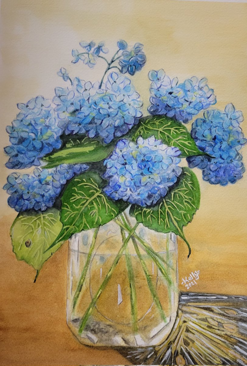 KAOriginals's tweet photo. New watercolor painting..140lb paper.  #flowers #art #ArtistOnTwitter #watercolor #summer #kellyannoriginals https://t.co/UqMPLRQlDJ